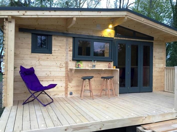 Chalet Nature Sur La Vallee De La Truyere 讷韦格利斯 外观 照片