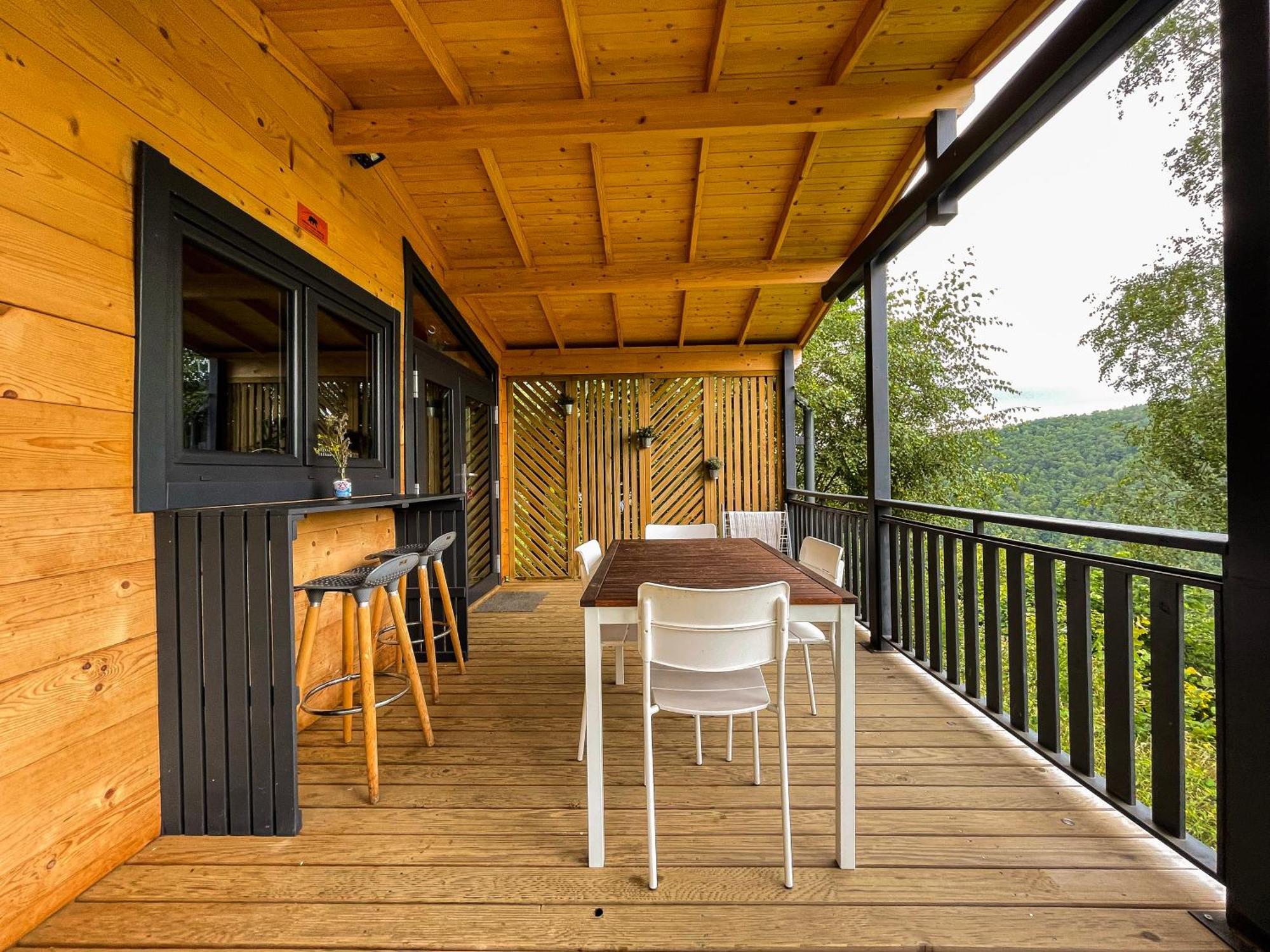 Chalet Nature Sur La Vallee De La Truyere 讷韦格利斯 外观 照片