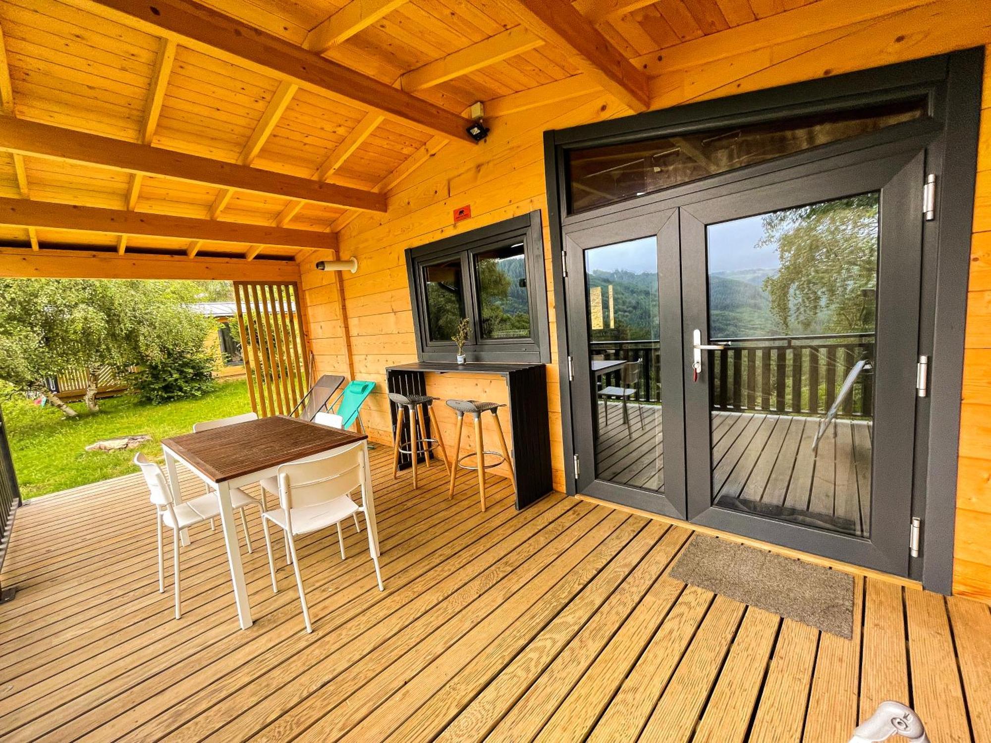 Chalet Nature Sur La Vallee De La Truyere 讷韦格利斯 外观 照片